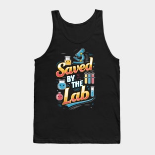 Saved by The Lab-Cute Retro Lab week Tank Top